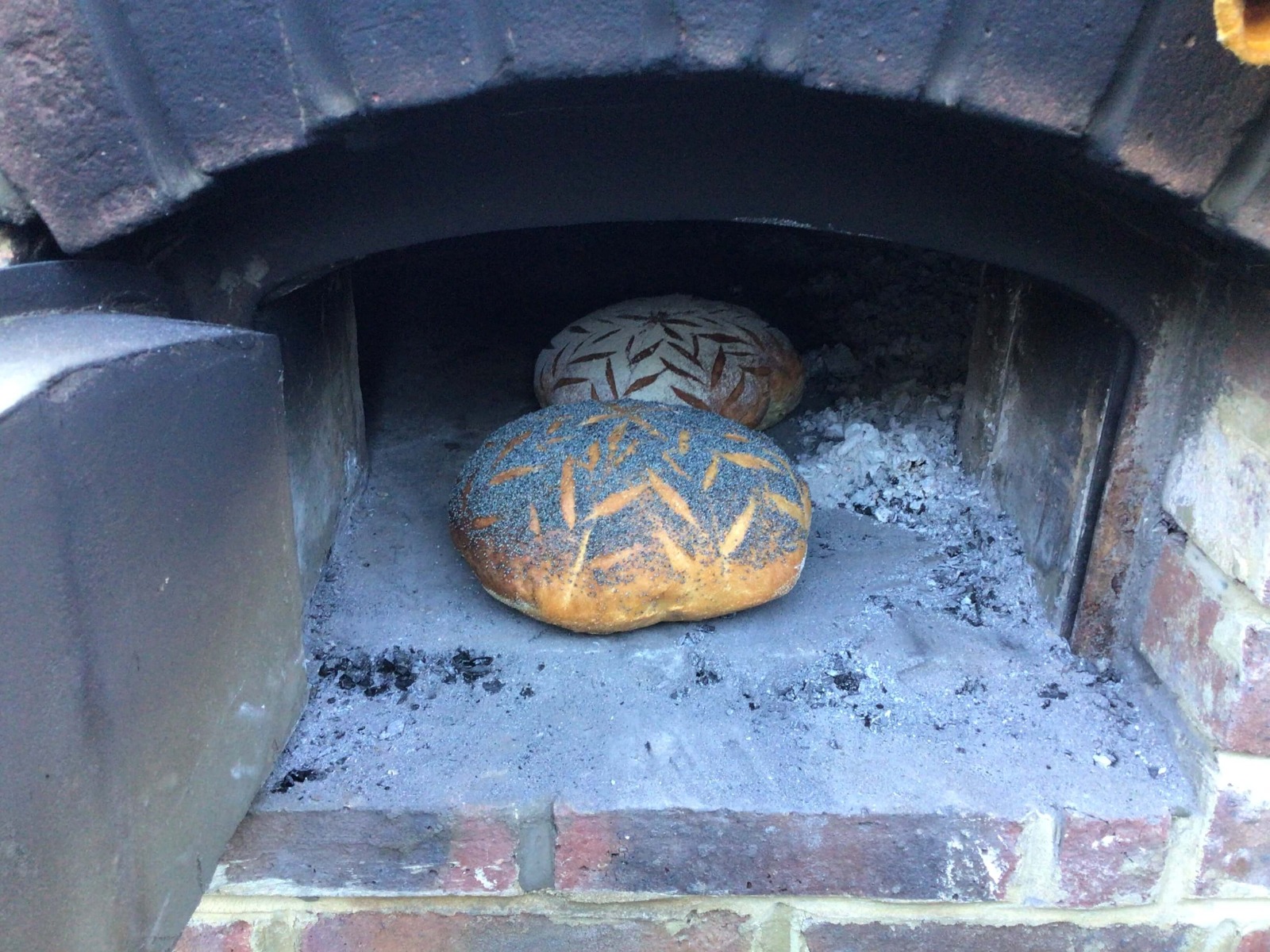 Forno a lenha para cozer pão