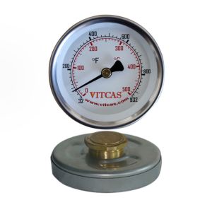 Termómetro de porta para forno 0 °C - 500 °C