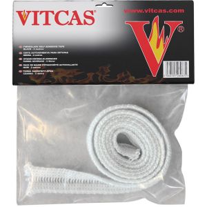 Fita de fibra de vidro branca tipo escada 25 x 2 mm x 2 m