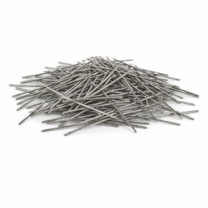 Agulhas de aço inoxidável para reforço de refratários 25 mm