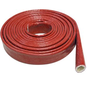 Manga revestida com borracha de silicone