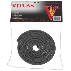 Cordão de vedação para salamandra - preto (2 m), embalagem
