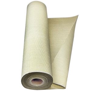 Tecido de fibra de vidro revestido com vermiculite 1000 °C