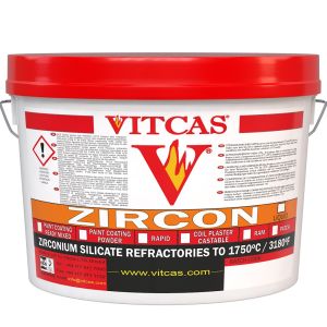 Zircon Ram - massa refratária de zircão para apisoamento, ligada quimicamente