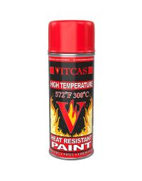 Tinta resistente ao calor em spray – vermelha 300 °C