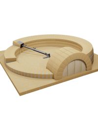Kit para forno de pizza de exterior