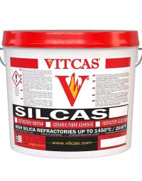 Argamassa refratária branca Silcas M 1430 °C